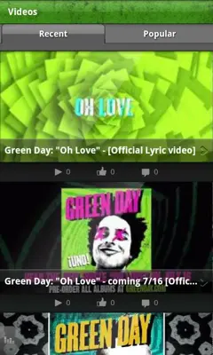 GreenDay android App screenshot 1